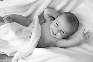 smiling baby 