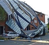 broken roof
