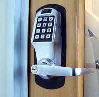 number locked handle 